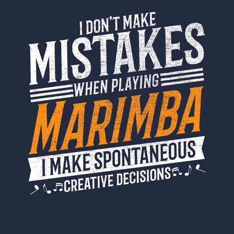 Marimba Music Lover Creative Marimba Player