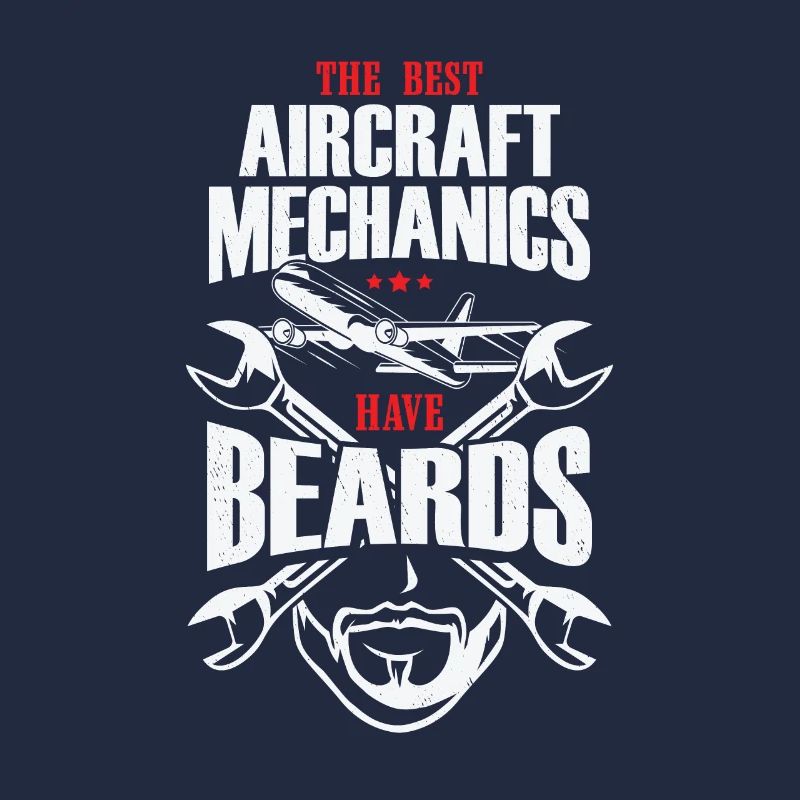 Bart Flugzeugmechaniker Geschenk