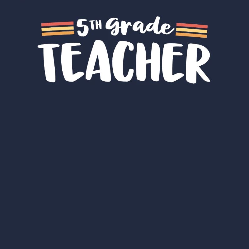 Retro 5th Grade Teacher Fifth Matching 70s Back