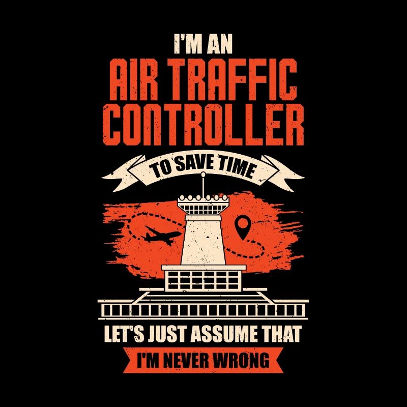 Funny Air Traffic Controller Job Air Traffic Controller Gift