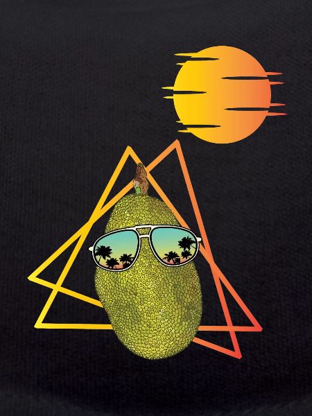 Retro 80s jackfruit