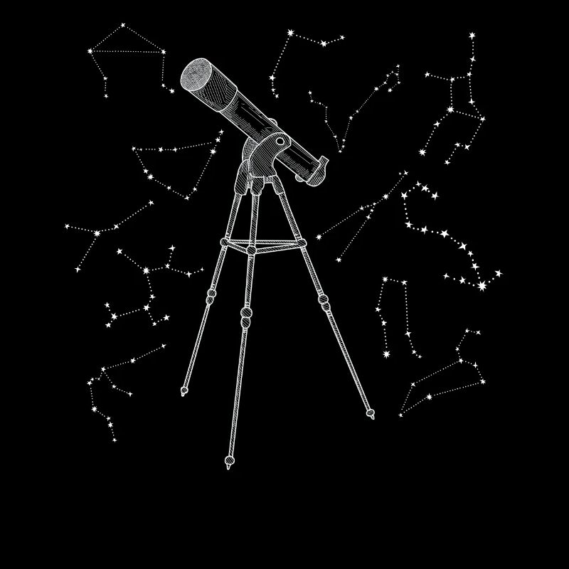 Telescope Stars Space Lovers Astronomer
