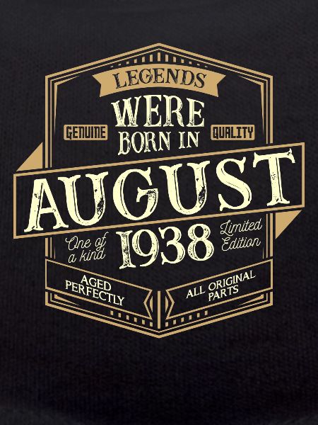 August 1938 birthday man