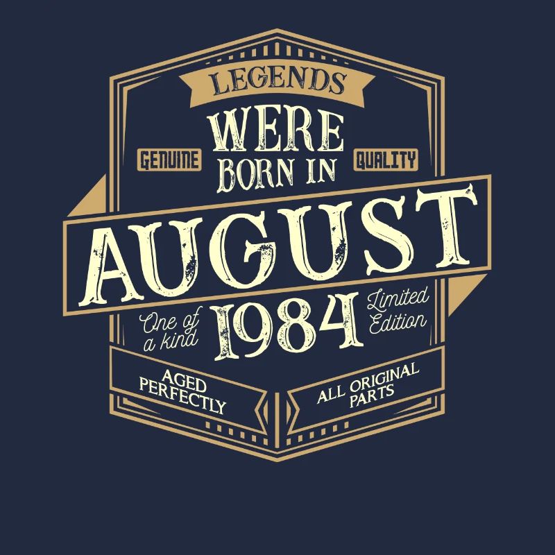 August 1984 Birthday Man