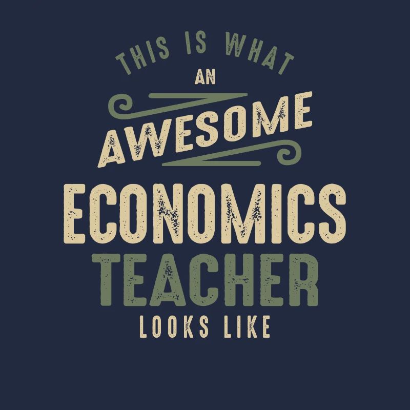 Funny Awesome Wirtschaftslehrer Job Beruf