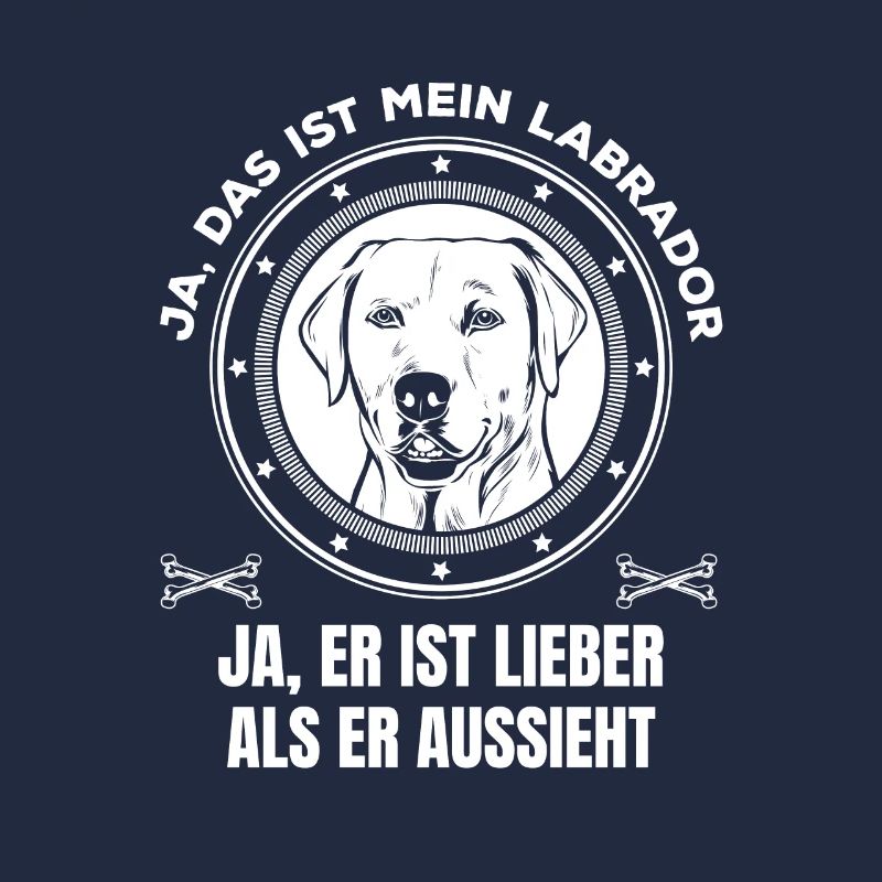 Labrador ist lieber als er aussieht
