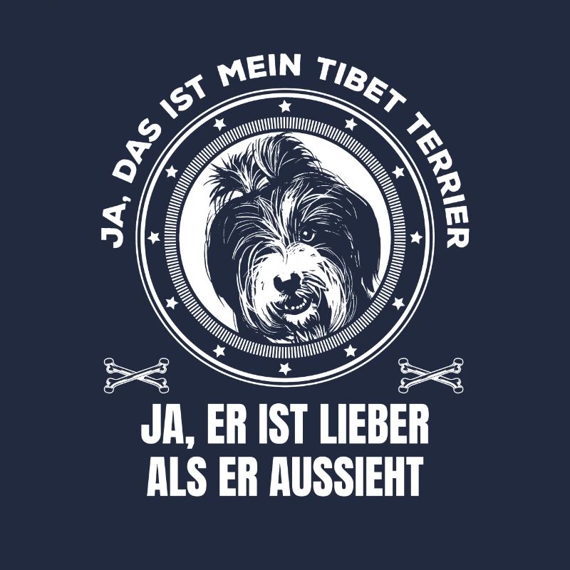 Tibet Terrier ist lieber als er aussieht