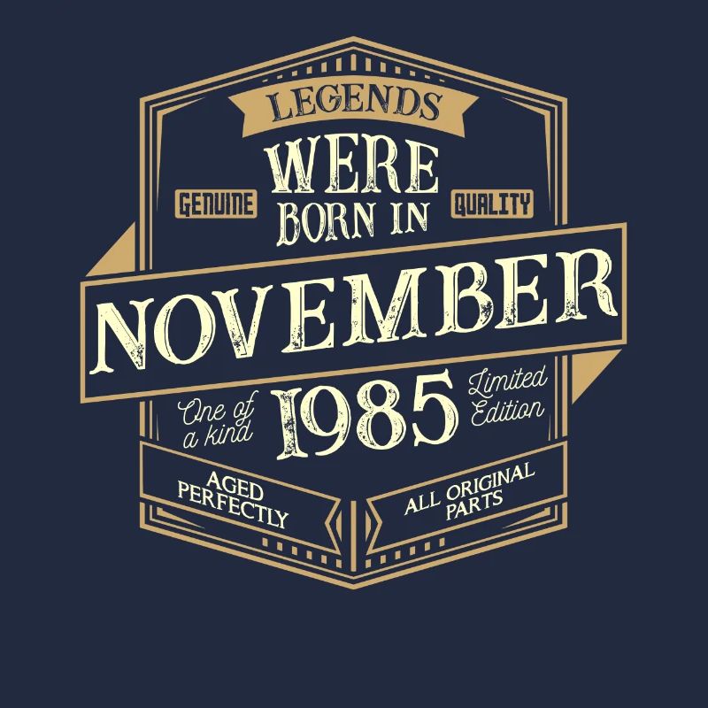 November 1985 Geburtstag Mann