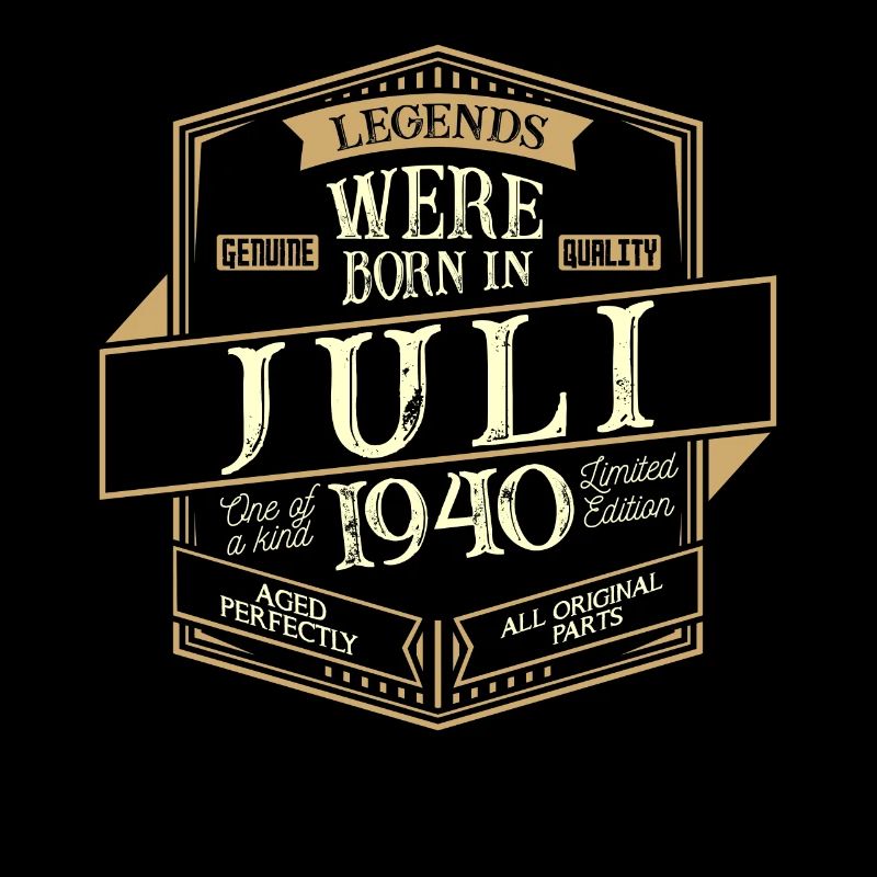 Juli 1940 Geburtstag Mann