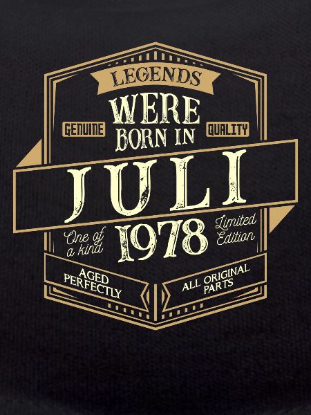 July 1978 Birthday Man