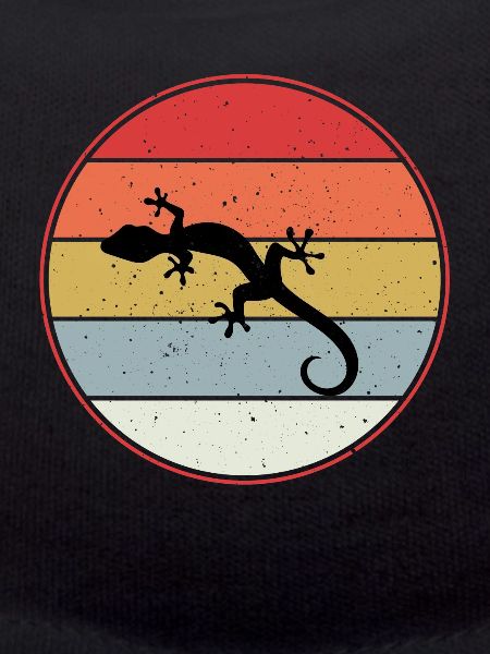 Cher Leopard Gecko Silhouette