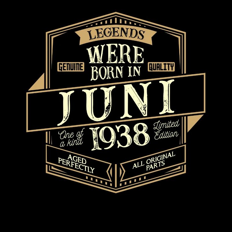 Juni 1938 Geburtstag Mann