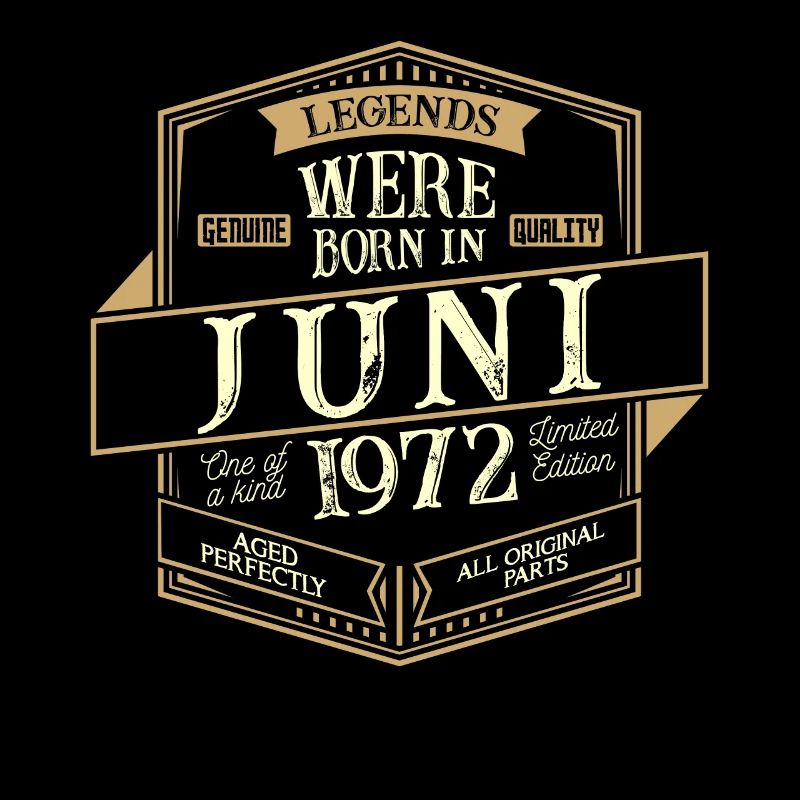 Juni 1972 Geburtstag Mann