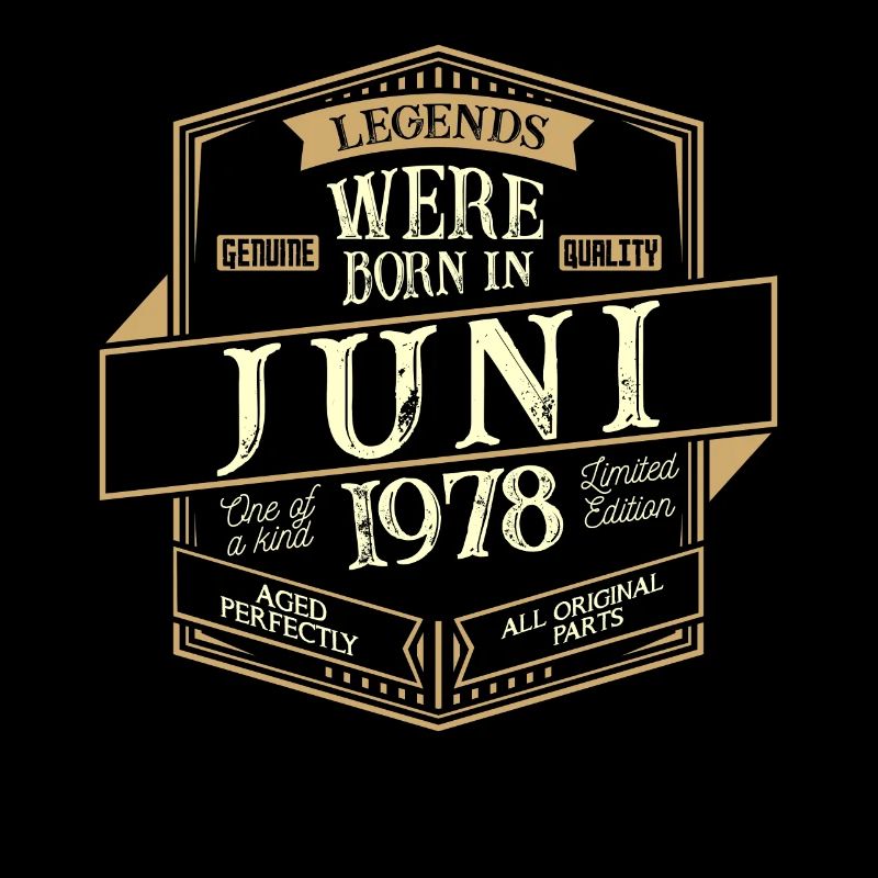 Juni 1978 Geburtstag Mann