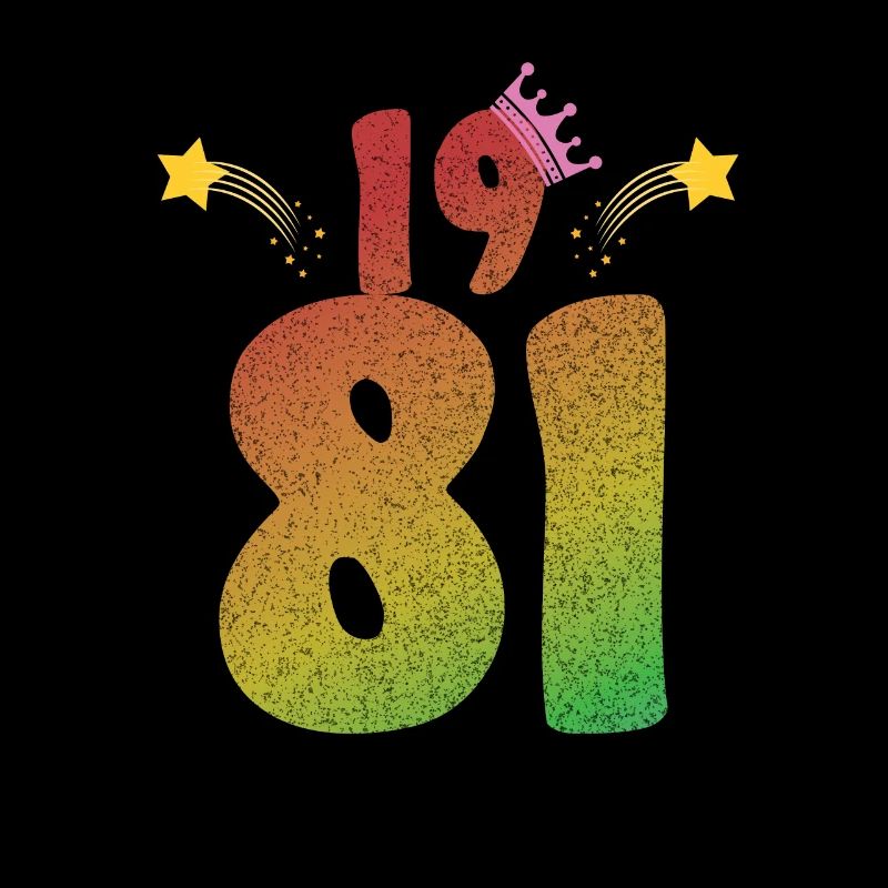 1981 geboren LGBT Geburtstagsgeschenk
