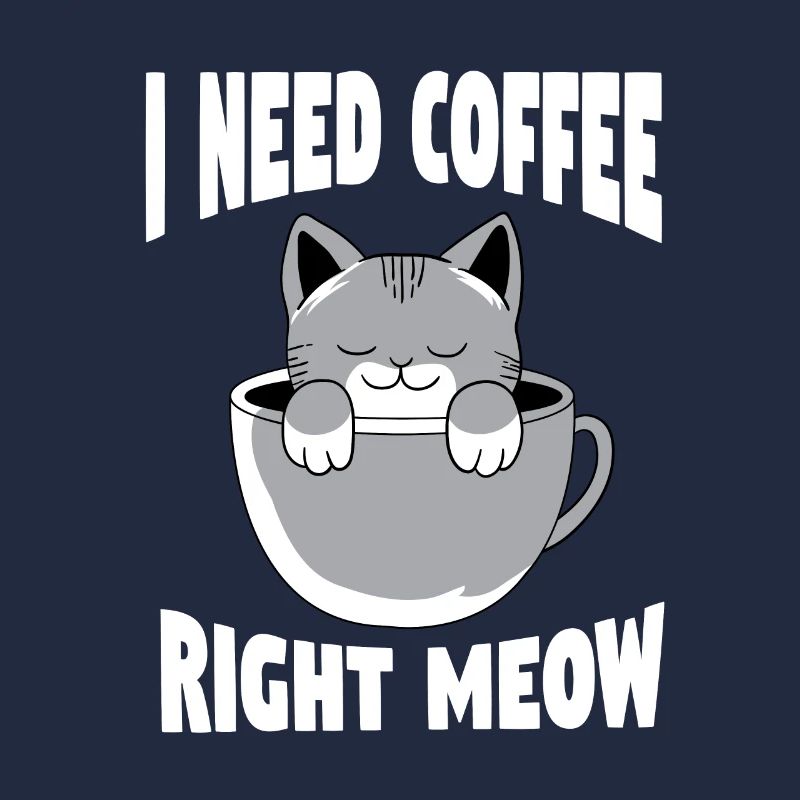 Katzen Kätzchen Kaffee Haustier