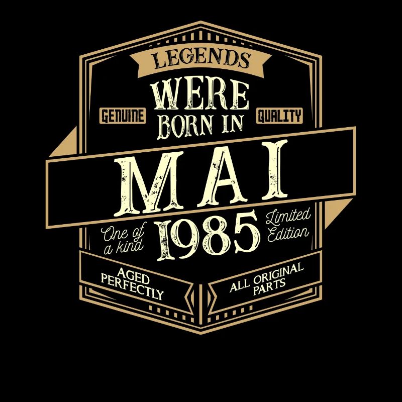 Mai 1985 Geburtstag Mann