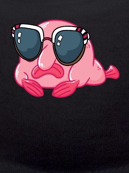 Blobfish with sunglasses