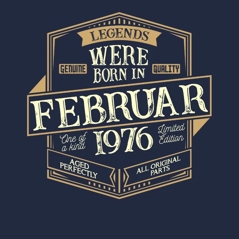 Februar 1976 Geburtstag Mann