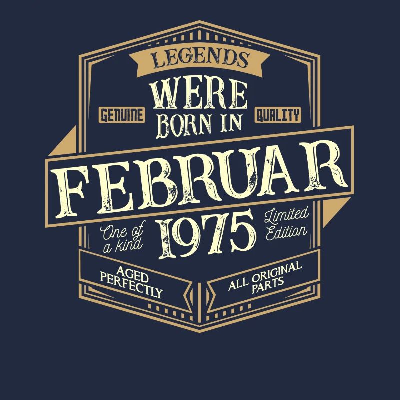 Februar 1975 Geburtstag Mann