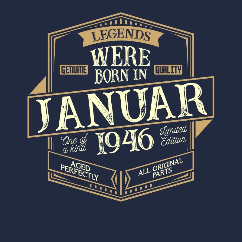 Januar 1946 Geburtstag Mann