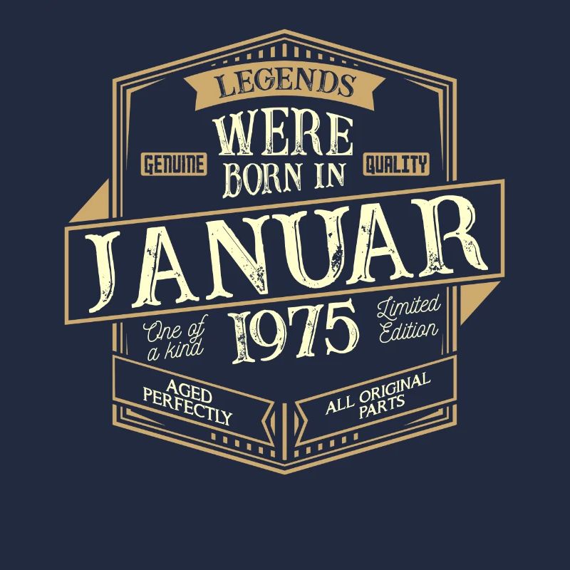 Januar 1975 Geburtstag Mann