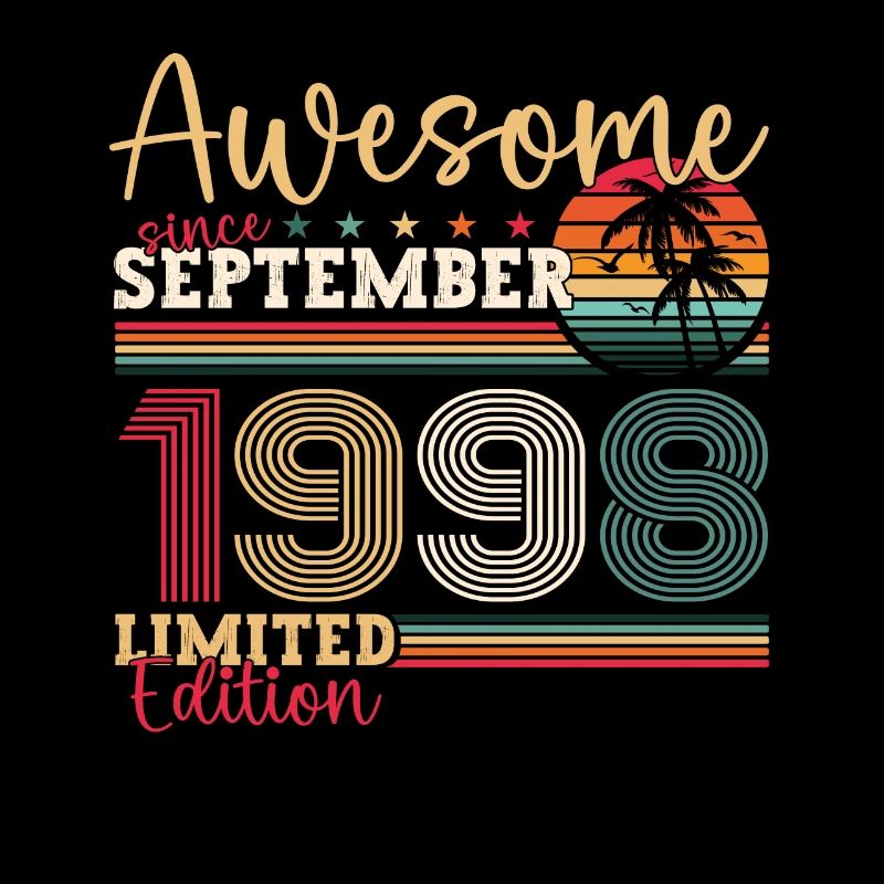 Super cadeau du 24e anniversaire de septembre 1998