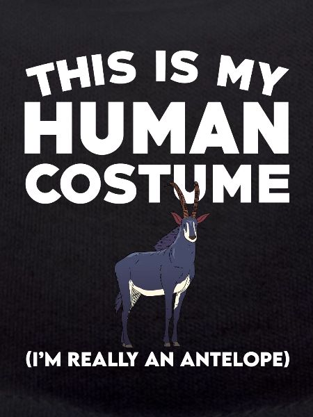 Funny antelope costume