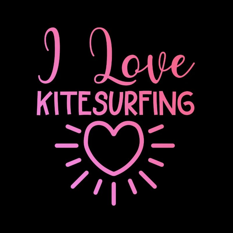 Ich liebe Kitesurfing