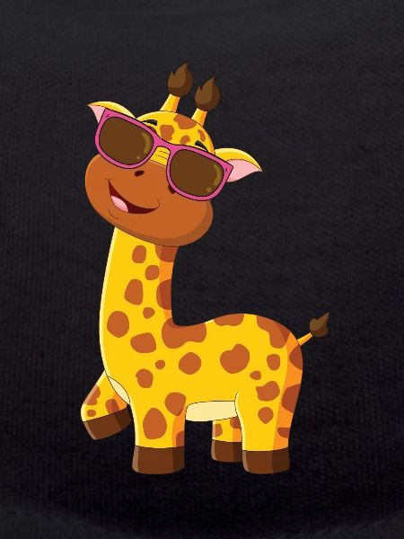 Doux bébé girafe