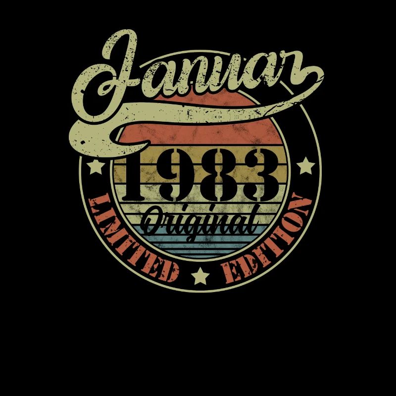 Janvier 1983 Édition limitée originale