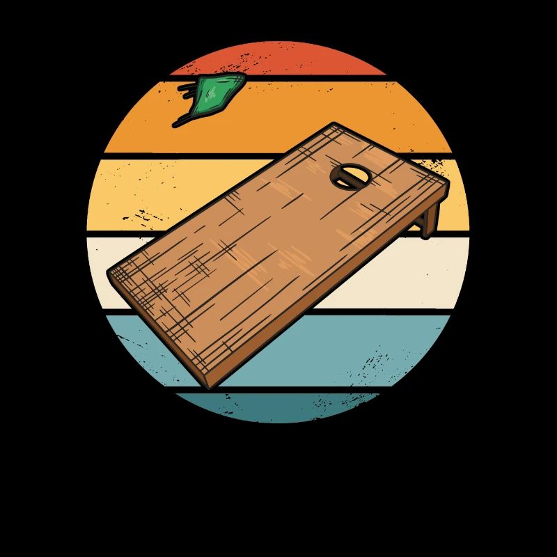 Cornhole Bean Bag Cornhole Joueur