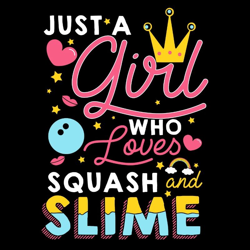 Juste une fille Squash And Slime