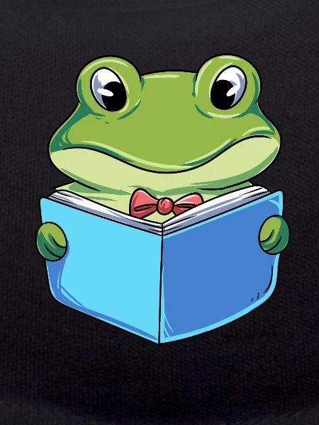 Frog Reading Book