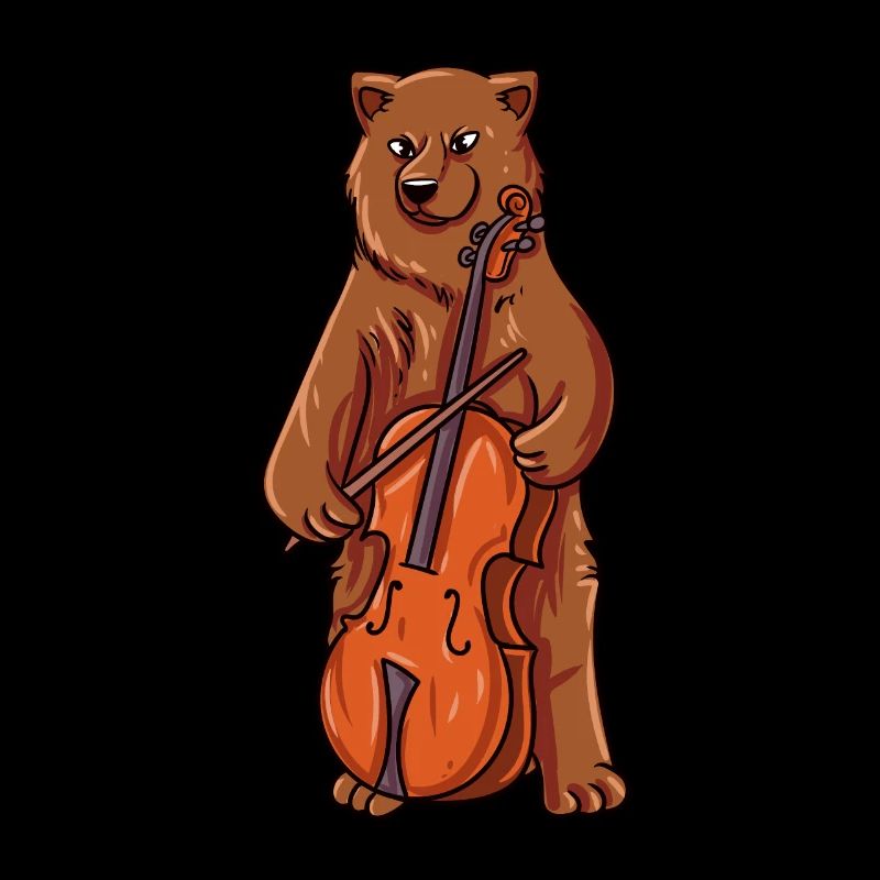 Playing the cello