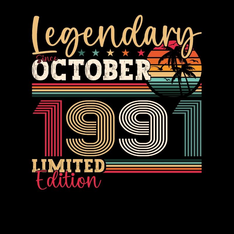 Legendary since October 1991 31st birthday gift