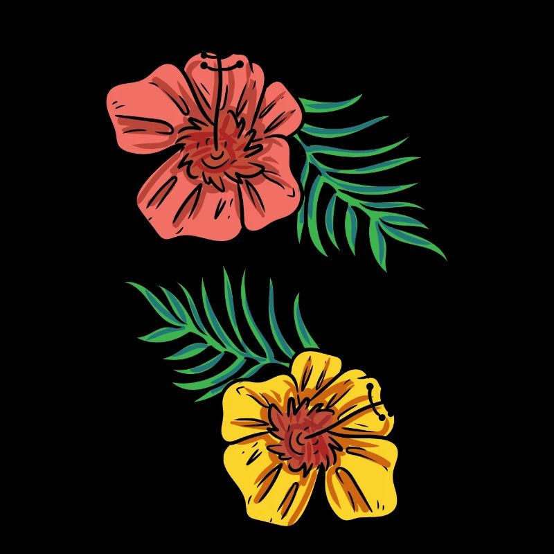 Tropische Blumen