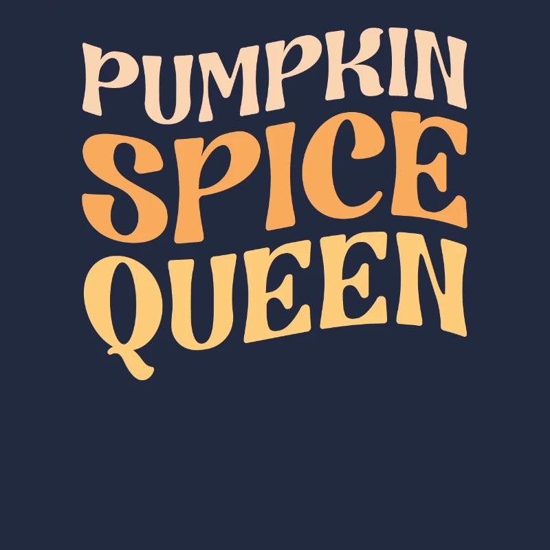 Citrouille Spice Queen PSL Coffee Lover Retro Fall