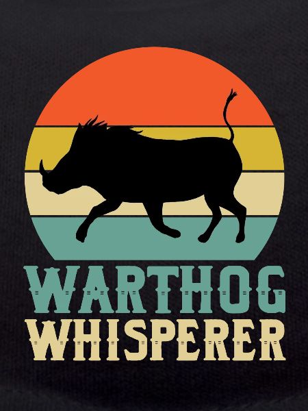 Great Warthog Whisperer Gift
