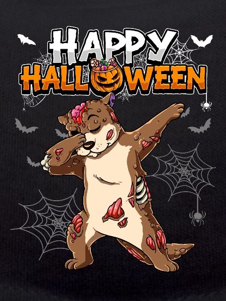 Halloween Otter Zombie