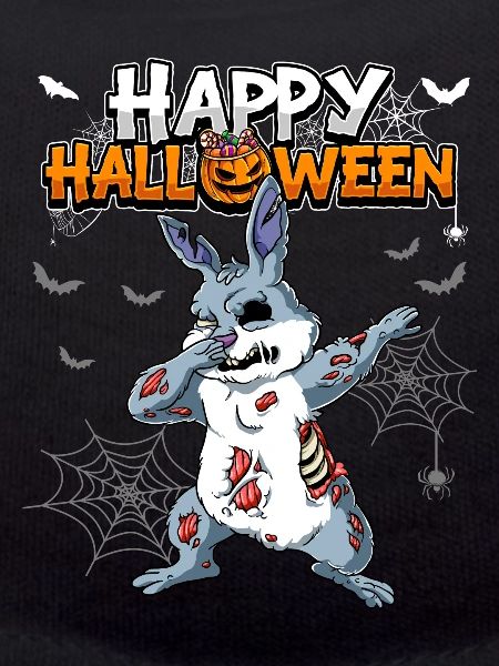 Halloween Rabbit Zombie