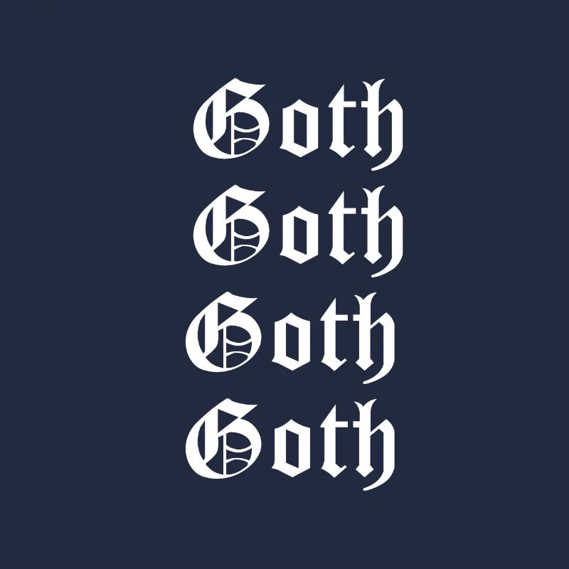 Goth Goth Gothique Gothique