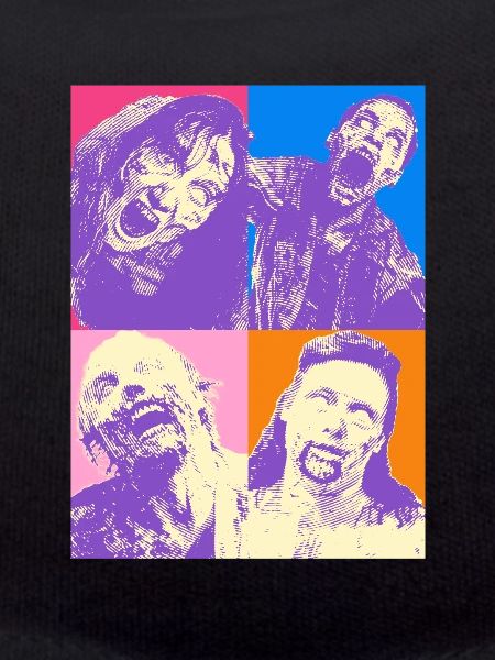 Zombie Halloween Pop Art