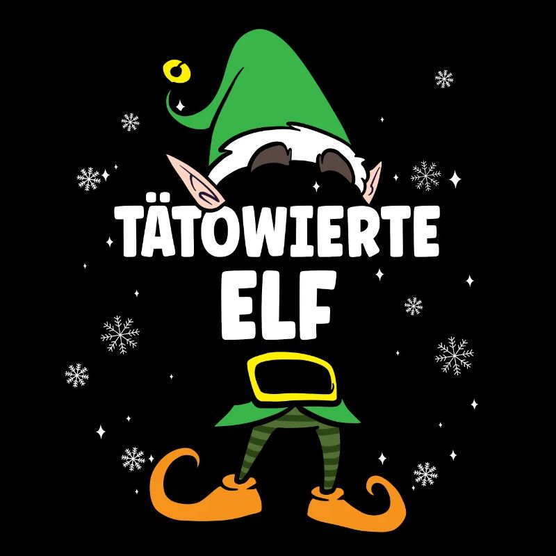 Tätowierte Elf Partnerlook Weihnachten