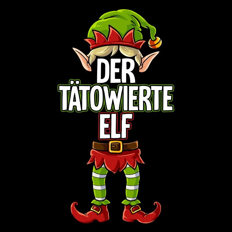 Tätowierte Elf Partnerlook Weihnachten