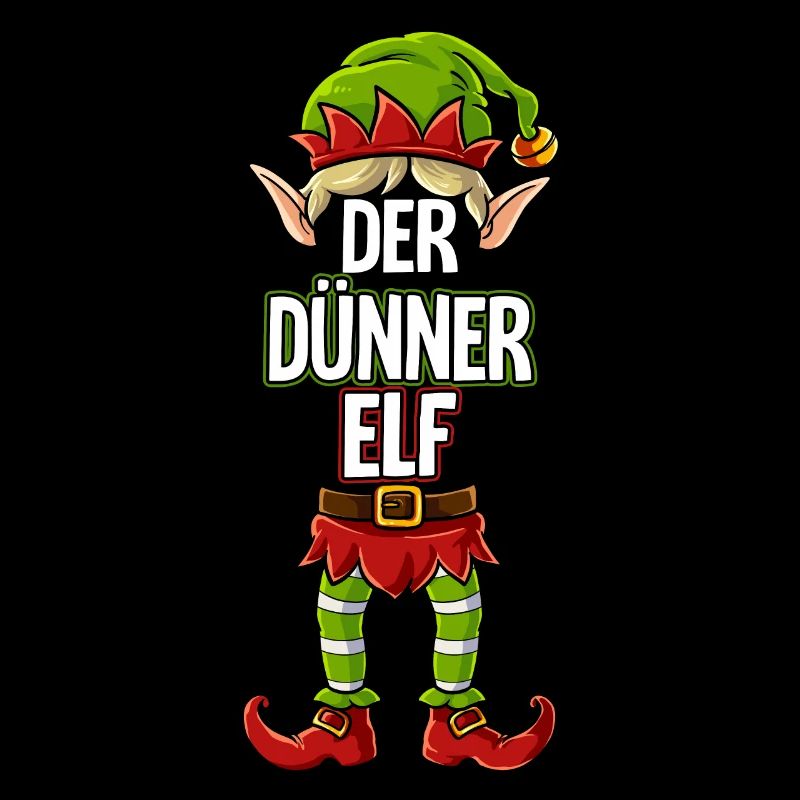 Dünner Elf Partnerlook Weihnachten