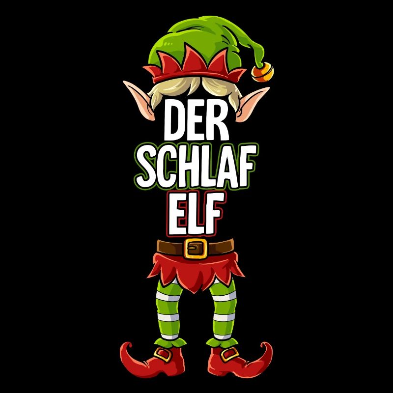 Schlaf Elf Partnerlook Weihnachten