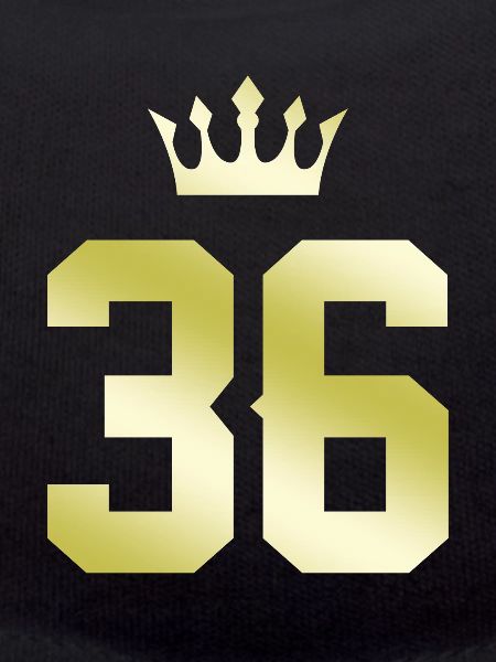 36 Number crown