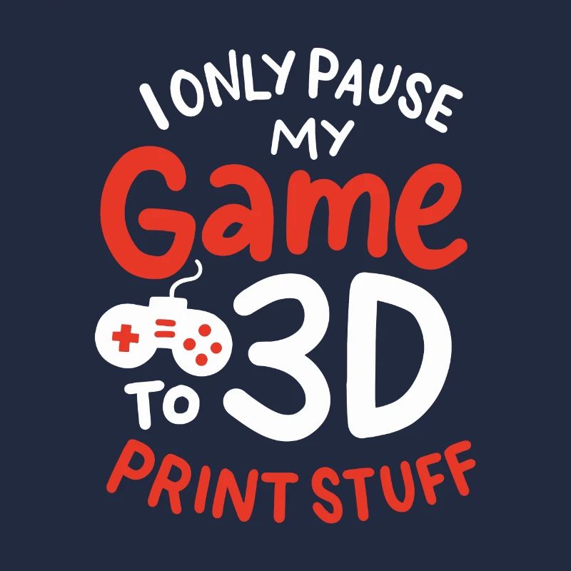 I'm pausing my game to 3D print stuff