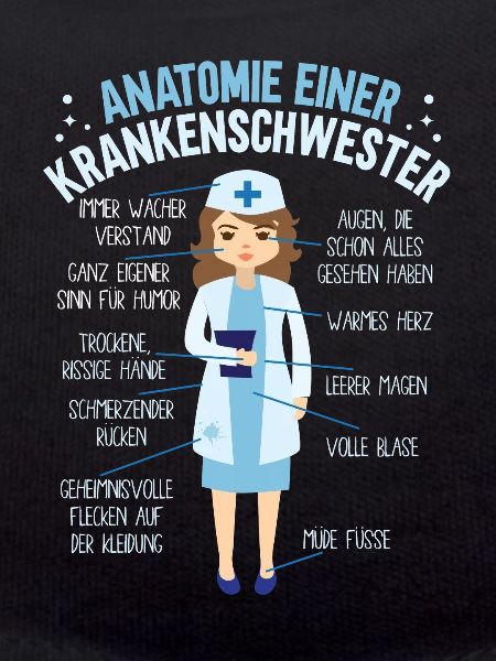 Anatomie einer Krankenschwester